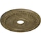 Ekena Millwork Wreath Ceiling Medallion (Canopies up to 6"), 21 1/8"OD x 3 5/8"ID x 7/8"P, Mississippi Mud Crackle CM21WRMMC - alternate 4